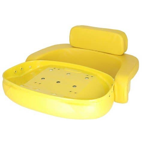 113497 | Seat Cushion Set - 3-Pieces | Vinyl | Yellow | without Brackets | John Deere 45 55 95 96 99 105 299 400 400 425 484 |  | TY9626 | AR26933 | AR26934 | AR26935 | AR44763 | AR59680 | AT14009 | AT14010 | AT14011 | R34266 | R34267 | R34268 | TY9626-6