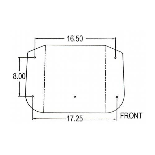 163728 | Seat Cushion Set - Vinyl | Black | Allis Chalmers 170 175 180 185 190 190XT 200 210 7000 7010 7020 7030 7040 7045 7050 7060 7080 7580 8010 8030 8050 8070 8550 |  | 70269927 | 70255667