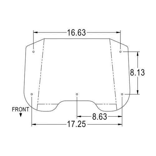 167557 | Seat Cushion Set - Vinyl | White | 3 Pieces | Allis Chalmers 180 185 190 190XT 200 210 220 220 |  | 70243509