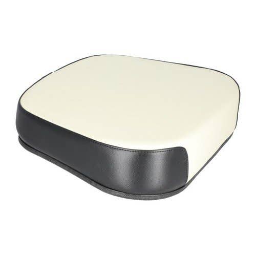 109263 | Seat Cushion - Steel Core | Vinyl | White with Black Trim | Minneapolis Moline G955 G1355 | Oliver 1255 1355 1450 1550 1555 1650 1655 1750 1755 1850 1855 1870 1950 1950T 1955 2050 2150 2255 2270 | White 2-62 2-70 2-78 2-78 2-85 2-88 2-105 |