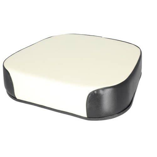 109263 | Seat Cushion - Steel Core | Vinyl | White with Black Trim | Minneapolis Moline G955 G1355 | Oliver 1255 1355 1450 1550 1555 1650 1655 1750 1755 1850 1855 1870 1950 1950T 1955 2050 2150 2255 2270 | White 2-62 2-70 2-78 2-78 2-85 2-88 2-105 |