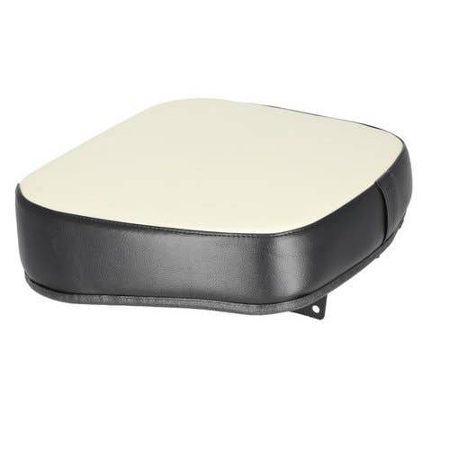 109263 | Seat Cushion - Steel Core | Vinyl | White with Black Trim | Minneapolis Moline G955 G1355 | Oliver 1255 1355 1450 1550 1555 1650 1655 1750 1755 1850 1855 1870 1950 1950T 1955 2050 2150 2255 2270 | White 2-62 2-70 2-78 2-78 2-85 2-88 2-105 |