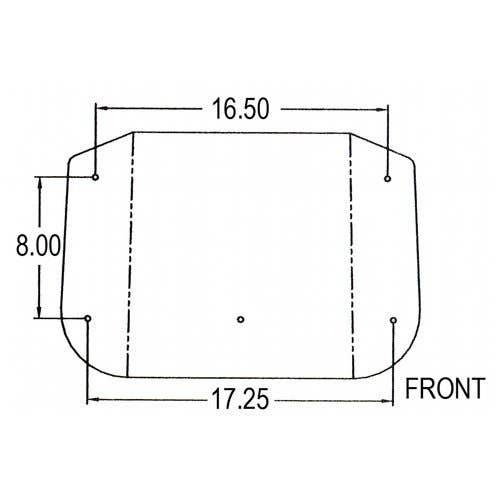 101202 | Seat Cushion - Vinyl | Black | Allis Chalmers 170 175 180 185 190 190XT 200 210 7000 7010 7020 7030 7040 7045 7050 7060 7080 7580 8010 8030 8050 8070 8550 |  | 70256350