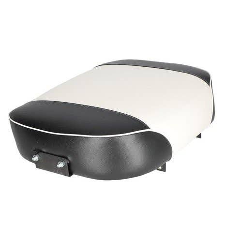 101339 | Seat Cushion - Vinyl | Black/White/Black | Oliver 1550 1650 1750 1850 1950 |