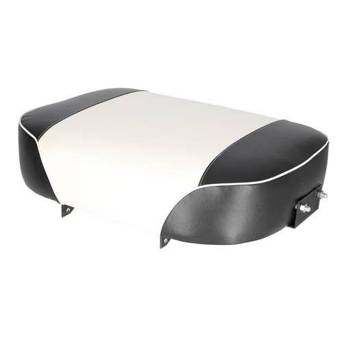 101339 | Seat Cushion - Vinyl | Black/White/Black | Oliver 1550 1650 1750 1850 1950 |