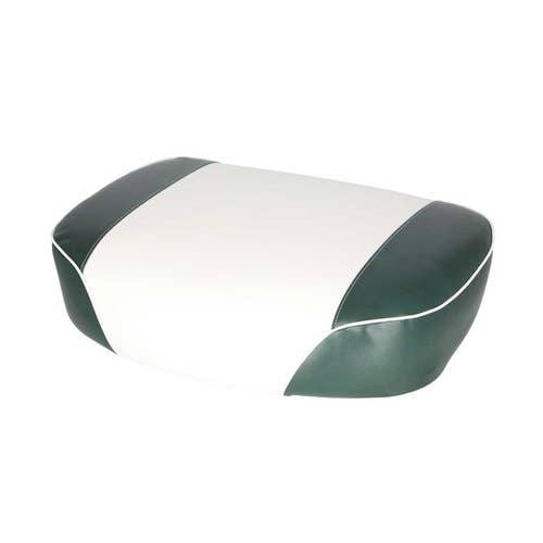 Seat Cushion - Vinyl Green/White/Green fits Oliver 660 770 880 990 1550 1600 1750 1800 1900 
