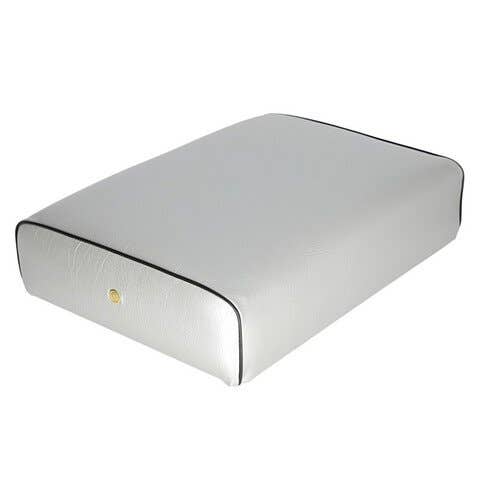 101268 | Seat Cushion - Vinyl | Silver | International | Farmall | IH Cub Lo-Boy 100 130 140 140 203 303 315 350 460 503 |  | 631730R91