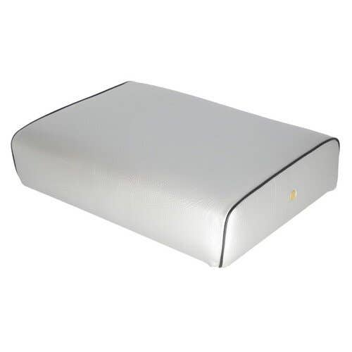 101268 | Seat Cushion - Vinyl | Silver | International | Farmall | IH Cub Lo-Boy 100 130 140 140 203 303 315 350 460 503 |  | 631730R91