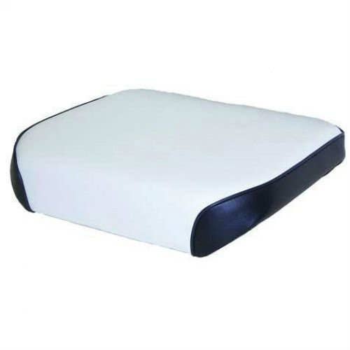 Seat Cushion - Vinyl White/Black fits International 424 544 656 664 2424 2544 2656 2424 Seat Cushion - Vinyl White/Black fits International 424 544 656 664 2424 2544 2656 2424