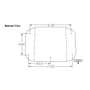 101271 | Seat Cushion - Vinyl | White/Black | International | Farmall | IH 424 544 656 664 2424 2424 2544 2656 | 101271 | Seat Cushion - Vinyl | White/Black | International | Farmall | IH 424 544 656 664 2424 2424 2544 2656 |
