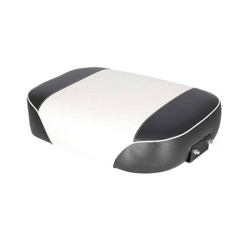 Seat Cushion - Vinyl White/Black fits International 706 806 380680R93