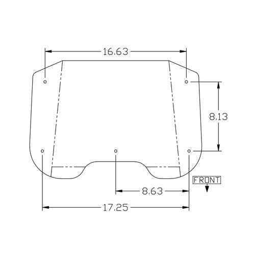 115690 | Seat Cushion - White Vinyl | Allis Chalmers 180 185 190 190XT 200 210 220 220 |  | 70243515