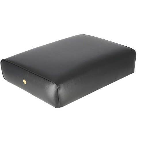101266 | Seat Cushion - Wood Backed | Vinyl | Black | International | Farmall | IH Cub Lo-Boy 100 130 140 140 203 303 315 350 460 503 |  | 631730R91