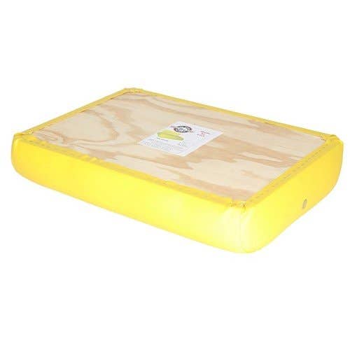 101306 | Seat Cushion - Wood Backed | Vinyl | Yellow | John Deere 70 70 520 530 620 630 720 730 820 830 840 840 |