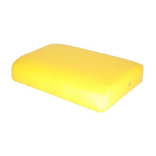 101306 | Seat Cushion - Wood Backed | Vinyl | Yellow | John Deere 70 70 520 530 620 630 720 730 820 830 840 840 |