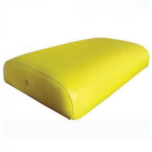 101308 | Seat Cushion - Wood Backed | Vinyl | Yellow | John Deere 520 530 620 630 720 730 820 830 840 840 |