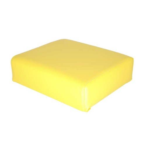 116716 | Seat Cushion - Wood Backed | Vinyl | Yellow | John Deere G M MT 40 320 330 420 420 430 430 435 440 440 1010 1010 |  | AM3463T
