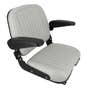 155486 | Seat | High-Back- Black Talon | Vinyl | Gray | Utility Trucks | Forklfts | Skid Steers | Mowers | 155486 | Seat | High-Back- Black Talon | Vinyl | Gray | Utility Trucks | Forklfts | Skid Steers | Mowers |