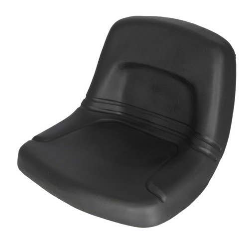 Seat High Back Steel Pan Black Talon Black Vinyl Seat High Back Steel Pan Black Talon Black Vinyl