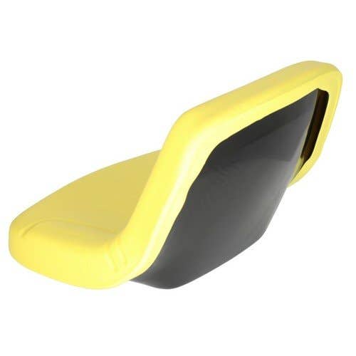 155491 | Seat | High Back Steel Pan | Black Talon | Yellow | Vinyl |