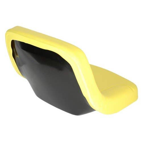 155491 | Seat | High Back Steel Pan | Black Talon | Yellow | Vinyl |