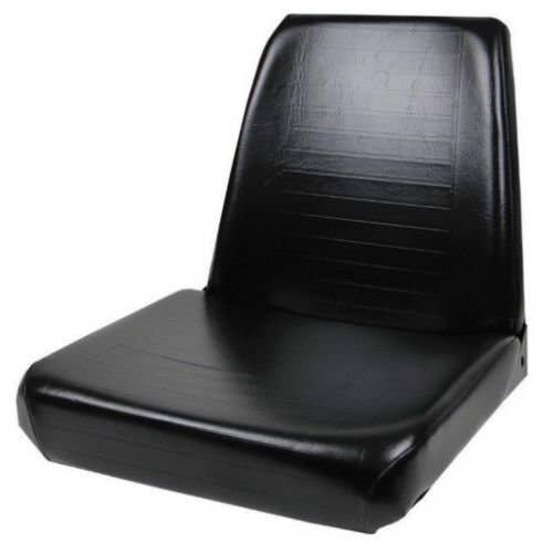 155628 | Seat | High-Back Steel Pan | Vinyl | Black |