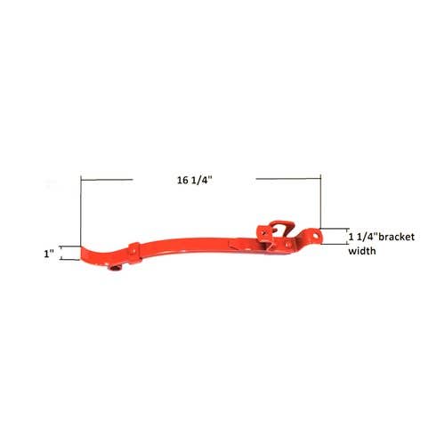 112485 | Seat Spring | Right Side | International | Farmall | IH A B Super A 100 130 140 140 300 350U 460 |  | 50587DB