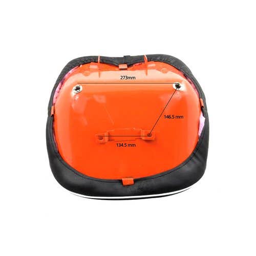 101349 | Seat | Vinyl | Black with Orange | Kubota B1550 B1700 B1750 B2100 B2150 B2400 B2410 B2710 B2910 B4200 B5100 B6100 B7100 B7300 B7500 B8200 B9200 G1800 G1900 G2000 GF1800 L175 L185 L200 L210 L225 L235 L245 L260 L275 |  | 34200-18400 | 34200-18403