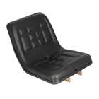 101381 | Seat with Flip Brackets | Polyurethane | Black | Allis Chalmers 5020 | Case IH 235 245 255 265 275 | Cub Cadet 7205 | Deutz 5215 | Ford 1000 1100 1200 1300 1500 1510 1600 1700 1710 1900 1910 2000 | Hinomoto E14 E15 E18 E21 E23 E28 E140 E182 | |