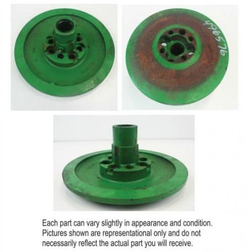 496576 | Seperator Fan Inner Drive Pulley | John Deere CTS 9450 9550 9560 9570 9650 9660 9670 9750 9760 9770 9860 9870 |  | AH167535 | H173074