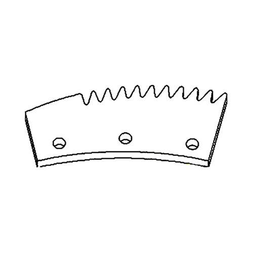 Serrated Rotor Lug - Right Hand fits New Holland CR9040 CR9060 CR9070 CR9080 CR9090 87496791 Serrated Rotor Lug - Right Hand fits New Holland CR9040 CR9060 CR9070 CR9080 CR9090 87496791