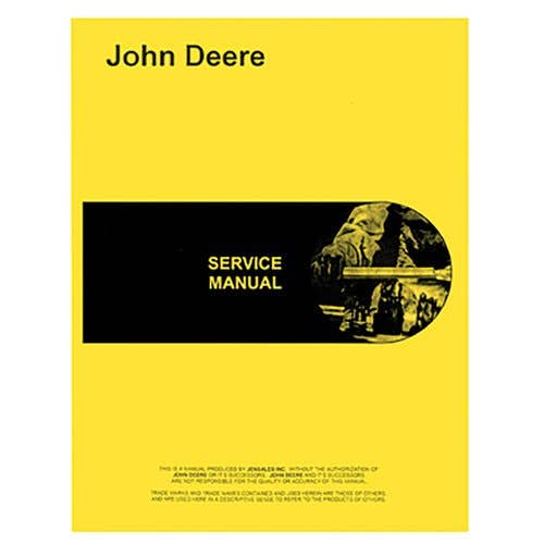 Service Manual fits John Deere 3010 3020 201 227 254 270 270 SM2038