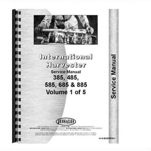 Service Manual fits International 485 585 685 885 fits Case IH 485 585 685 885 Service Manual fits International 485 585 685 885 fits Case IH 485 585 685 885