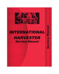 116332 | Service Manual - A | AV | B | BN | International | Farmall | IH A A B BN |