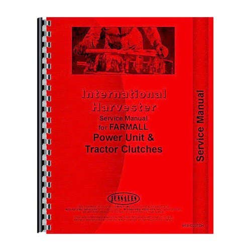 184089 | Service Manual | Clutch | International | Farmall | IH A B H M TD6 TD6 TD9 TD9 300 300U 460 560 3514 3514 3616 3616 |