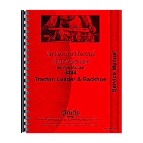 184297 | Service Manual | IH 3444 TLB | International | Farmall | IH 3444 |