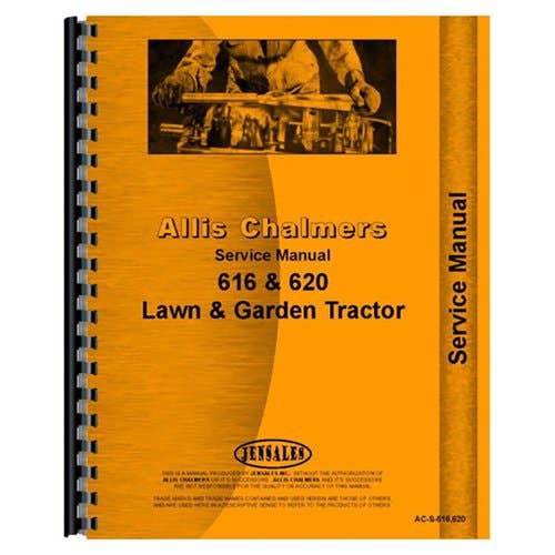 184682 | Service Manual | Allis Chalmers 616 |
