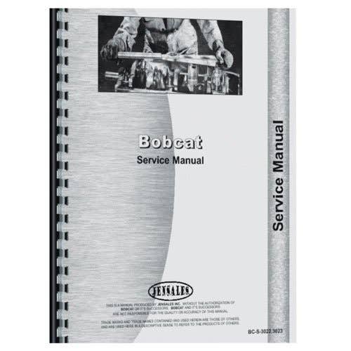 122572 | Service Manual | Bobcat 444 444 500 600 600 610 611 |