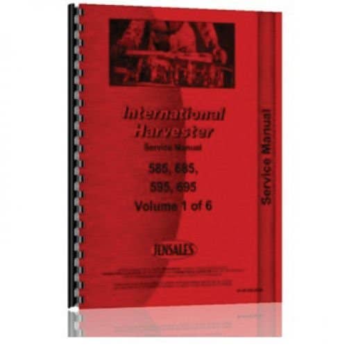 Service Manual fits Case IH 585 595 685 695 Service Manual fits Case IH 585 595 685 695