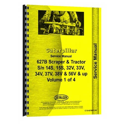 184183 | Service Manual | Caterpillar 627B 627B |