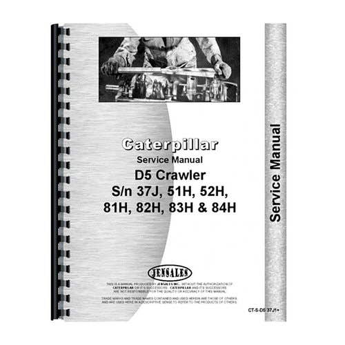 Service Manual fits Caterpillar D5 D5 Service Manual fits Caterpillar D5 D5