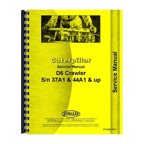 184743 | Service Manual | Caterpillar D6 D6 |