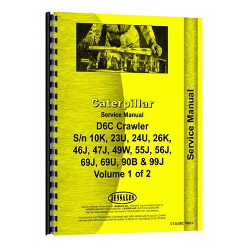 189387 | Service Manual | Caterpillar D6 D6 |