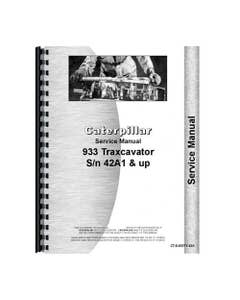 190756 | Service Manual | Caterpillar 933 933 |