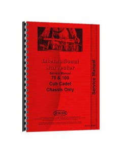 184987 | Service Manual | Cub Cadet 70 100 |
