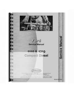 125001 | Service Manual | Ford 1110 1210 |