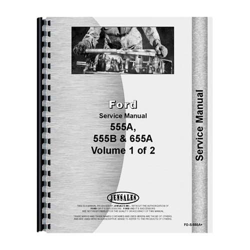 183936 | Service Manual | Ford 555A 555A 555B 555B 655A 655A |