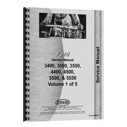 184051 | Service Manual | Ford 3400 3550 4400 4500 5500 5550 |