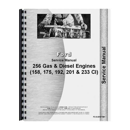 184900 | Service Manual | Ford 158 175 192 201 233 2000 3000 4000 5000 |
