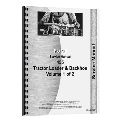 Service Manual fits Ford 455 455 Service Manual fits Ford 455 455